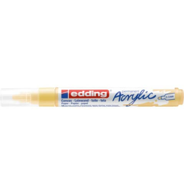 Acrylmarker 5100 pastellgelb 2-3mm Rundspitze