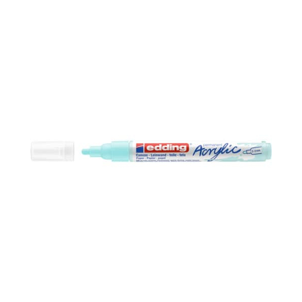 10 Stück Edding Acrylmarker 5100 pastellblau 2-3mm Rundspitze 4057305027283 Edding