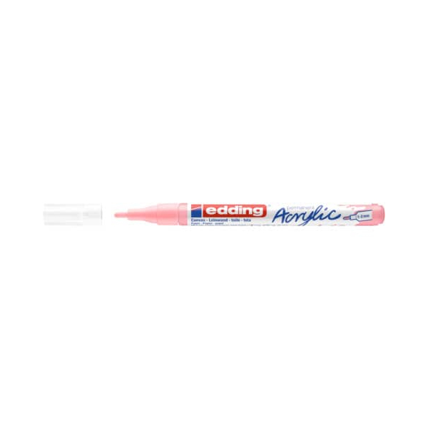 10 Stück Edding Acrylmarker 5300 edel mauve 1-2mm Rundspitze 4057305027733 Edding