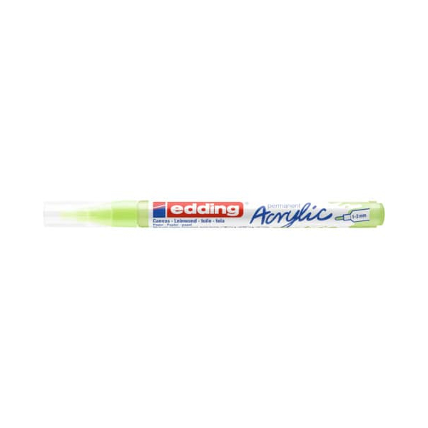 10 Stück Edding Acrylmarker 5300 pastellgrün 1-2mm Rundspitze 4057305027887 Edding