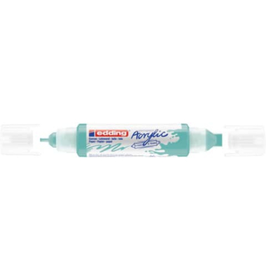 Acrylmarker 5400 3D Double Liner opulent türkis 2-3mm & 5-10mm Rundspitze & Keilspitze