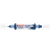 Acrylmarker 5400 3D Double Liner nachtblau 2-3mm & 5-10mm Rundspitze & Keilspitze
