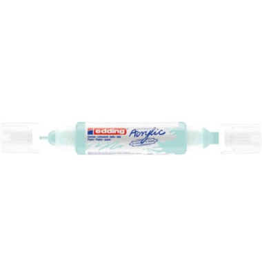 Acrylmarker 5400 3D Double Liner pastellblau 2-3mm & 5-10mm Rundspitze & Keilspitze