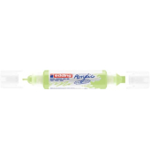 Acrylmarker 5400 3D Double Liner pastellgrün 2-3mm & 5-10mm Rundspitze & Keilspitze