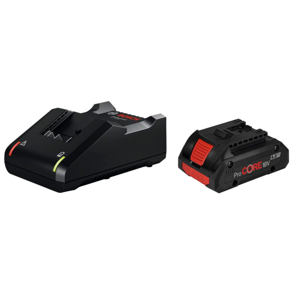 4059952518886 - Werkzeugakku ProCORE Professional 1600A016GB Lithium-Ionen-Akku 4Ah 18Volt + Schnellladegerät GAL 18V-40 Professional 4059952518