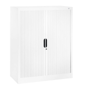 Rollladenschrank weiß 2 Fachböden