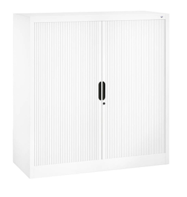 Rollladenschrank weiß 2 Fachböden
