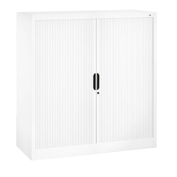 4062084586456 - Rollladenschrank mit Horizontal-Jalousie HxBxT 1230 x 1200 x 420 mm 2 Fachböden 3 Ordnerhöhen verkehrsweiß 4062084586456 - Rollladenschrank mit Horizontal-Jalousie HxBxT 1230 x 1200 x 420 mm 2 Fachböden 3 Ordnerhöhen verkehrsweiß