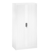 Rollladenschrank weiß 3 Fachböden