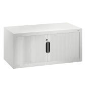 Aufsatzaktenschrank 3262-00, Kunststoff/Stahl abschließbar, 100 x 45 x 42 cm, keine Fachböden, weiß