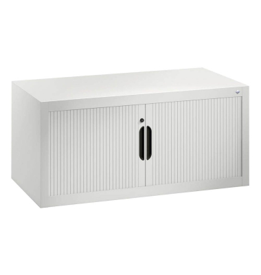 Aufsatzaktenschrank 3262-00, Kunststoff/Stahl abschließbar, 100 x 45 x 42 cm, keine Fachböden, weiß