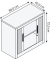 Aktenschrank Omnispace 3251-00, abschlie&szlig;bar, 2 OH, wei&szlig;, 80x72x42cm (BxHxT)