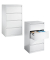 Hängeregistraturschrank weiß/weiß 4 Schubladen