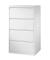 Hängeregistraturschrank weiß/weiß 4 Schubladen