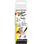 Skinlettering Tattoostifte schwarz 1,0 - 5,0 mm