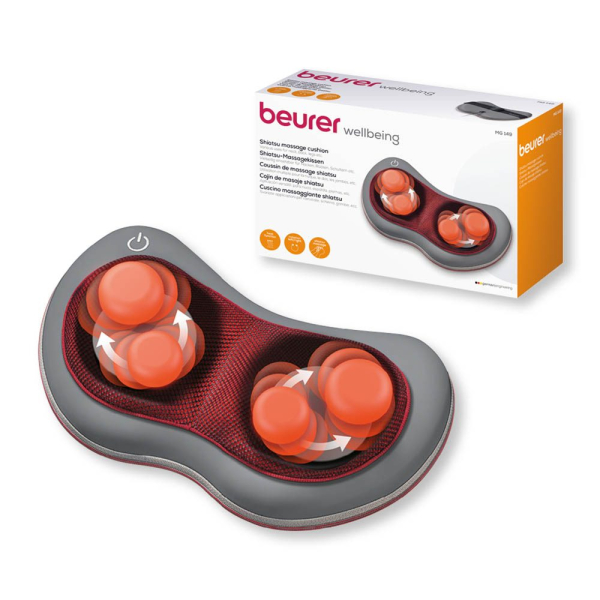 4211125643034 - beurer Shiatsu-Massage-Kissen MG 149 Schwarz