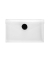 Dokumententasche 40119 Visitenkarten-Format farblos/transparent schwarzer Knopf