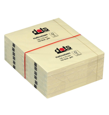 Haftnotizen 221965, 125x75mm, hellgelb, rechteckig