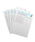 Zettelklotz 245478, Terminzettel, A7, geleimt, weiß, Papier, 100 Blatt