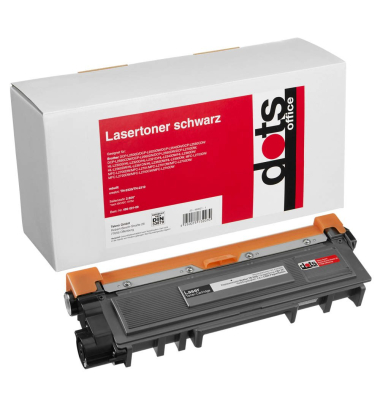 Toner 1261,3000-DOTS kompatibel zu brother TN-2320 schwarz
