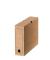 Archivbox 276486, A4, braun, innen 32,5x24,5x7,7cm, Karton