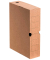 Archivbox 276486, A4, braun, innen 32,5x24,5x7,7cm, Karton