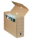 Archivbox 276486, A4, braun, innen 32,5x24,5x7,7cm, Karton