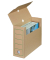 Archivbox 276486, A4, braun, innen 32,5x24,5x7,7cm, Karton