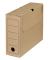 Archivbox 276486, A4, braun, innen 32,5x24,5x7,7cm, Karton