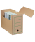 Archivbox 276425, A4, braun, innen 32,5x24,5x7,7cm, Karton