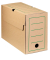 Archivbox 276425, A4, braun, innen 32,5x24,5x7,7cm, Karton