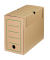 Archivbox 276425, A4, braun, innen 32,5x24,5x7,7cm, Karton