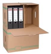Archivcontainer 293914, braun, innen 48,6x29,3x34,4cm, Karton