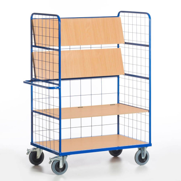 4250448502383 - Etagenwagen klappbar Stahl pulverbeschichtet Traglast (max) 500 kg Enzianblau (RAL 5010) ROLLCART AUG 17 4250448502383 Rollca 4250448502383 - Etagenwagen klappbar Stahl pulverbeschichtet Traglast (max) 500 kg Enzianblau (RAL 5010) ROLLCART AUG 17 4250448502383 Rollca