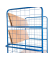 Etagenwagen klappbar Stahl pulverbeschichtet Traglast (max.): 500 kg Enzianblau (RAL 5010) ROLLCART  AUG 17