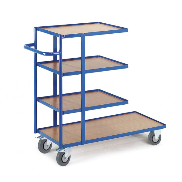 4250448502918 - Beistellwagen Stahl pulverbeschichtet Traglast (max) 150 kg Enzianblau (RAL 5010) ROLLCART AUG 20 4250448502918 Rollcart 4250448502918 - Beistellwagen Stahl pulverbeschichtet Traglast (max) 150 kg Enzianblau (RAL 5010) ROLLCART AUG 20 4250448502918 Rollcart
