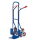 Sackkarre 20-9833 tragfähig bis 150kg blau 30x22,5cm Stahl mit 3-Rad-Stern für Treppen