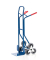 Sackkarre 20-9833 tragfähig bis 150kg blau 30x22,5cm Stahl mit 3-Rad-Stern für Treppen