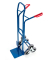 Sackkarre 20-9833 tragfähig bis 150kg blau 30x22,5cm Stahl mit 3-Rad-Stern für Treppen