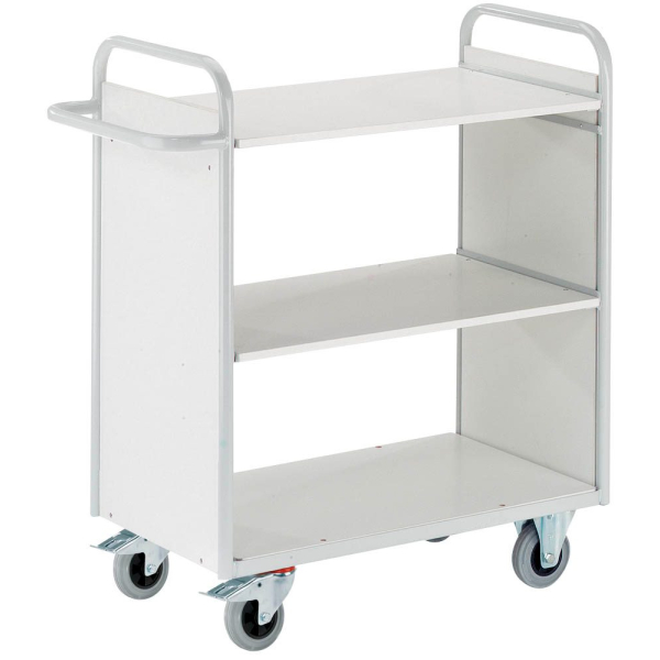 4250448506022 - Bürowagen mit Seitenwänden 1000 x 500 mm Tragkraft 150 kg 4250448506022 - Bürowagen mit Seitenwänden 1000 x 500 mm Tragkraft 150 kg