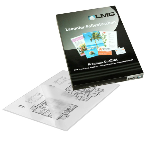 4250504525301 - Laminierfolien 250 micron 154 x 216 cm 1 Pack 4250504525301 100 Stück 4250504525301 - Laminierfolien 250 micron 154 x 216 cm 1 Pack 4250504525301 100 Stück
