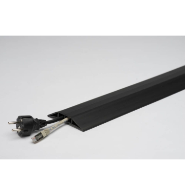 Kabelbrücke schwarz 3,0 m x 10,0 cm
