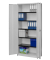 Aktenschrank entero BF4/22 STG 7035/7035, Stahl abschließbar, 6 OH, 95 x 220 x 42 cm, lichtgrau
