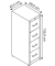 Hängeregistraturschrank anthrazit/alu 4 Schubladen BVB14H 9006/7016