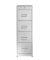 Hängeregistraturschrank grau 4 Schubladen BVB14HSD 7035/7035