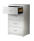 Hängeregistraturschrank grau 4 Schubladen BVB1E16 7035/7035