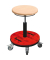 Hocker 09066 A1S-TRT-B, buche, mit Rollen, höhenverstellbar, bis 120kg