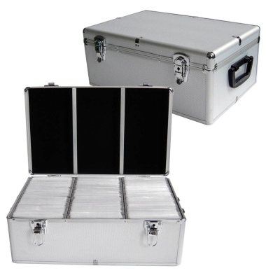 DJ-Case CD-/DVD-Koffer silber BOX77