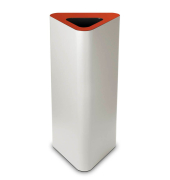 Pure Mülleimer 60,0 l weiß, rot 392012 + 392013