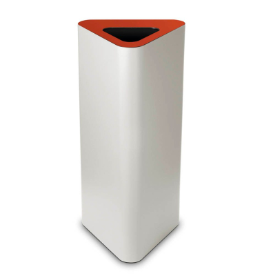 Pure Mülleimer 60,0 l weiß, rot 392012 + 392013